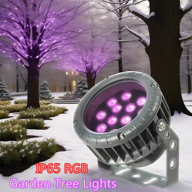 

Rgb LED Landscape Light Fixture High Power Outdoor Park Lighting 84W 110W 220V 12V Walkable Spotlight Path Lawn Lamp Garden Led
