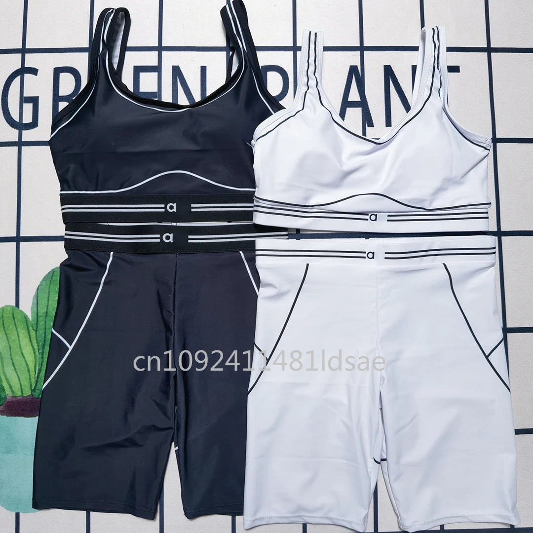 

fashion Design Women's Yoga Sets Designer Brand Lady Vest Shorts Bikini Sets