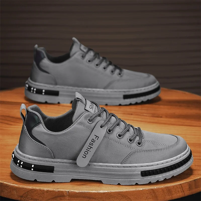 

Мужская спортивная обувь, рабочая легкая спортивная обувь для доски, новинка 2024, весенне-осенний сезон, дышащая универсальная повседневная модная обувь