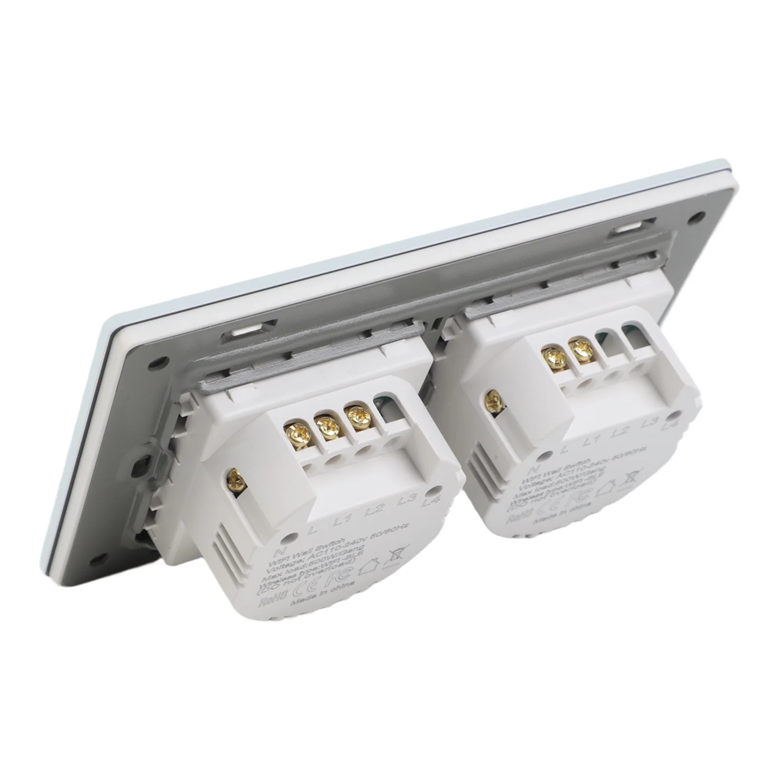 WiFi for Smart Touch Switch for Home Automation 2 Way Operation with Voice Control via For Tuya App and for smartphone