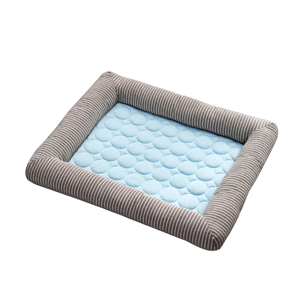 

Ice Silk Cat Nest Pad Cooling Mat Cushion for Dogs Cats Summer Detachable Washable Home Sweet House Play Rest Pet