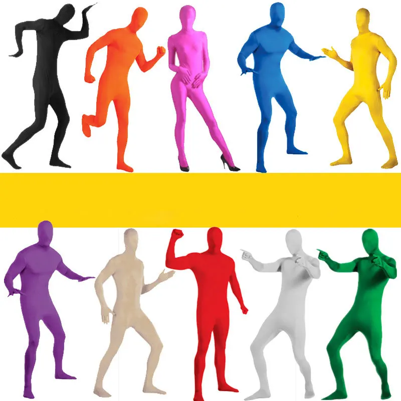 

Halloween costume, ninja invisibility suit, tight fitting costume, stage, black clothed man, invisibility suit, performance cost