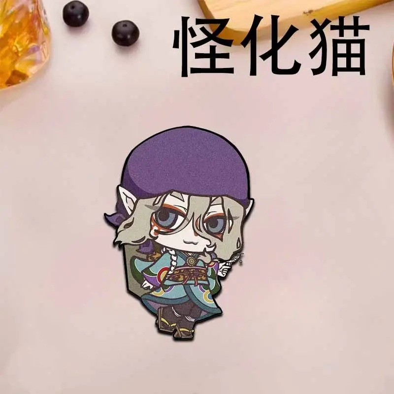 Mononoke Brooch Medicine Seller Brooches for Women Kusuriuri Acrylic Badge Accesorios Fashion Jewelry Anime Pins Cosplay Gifts