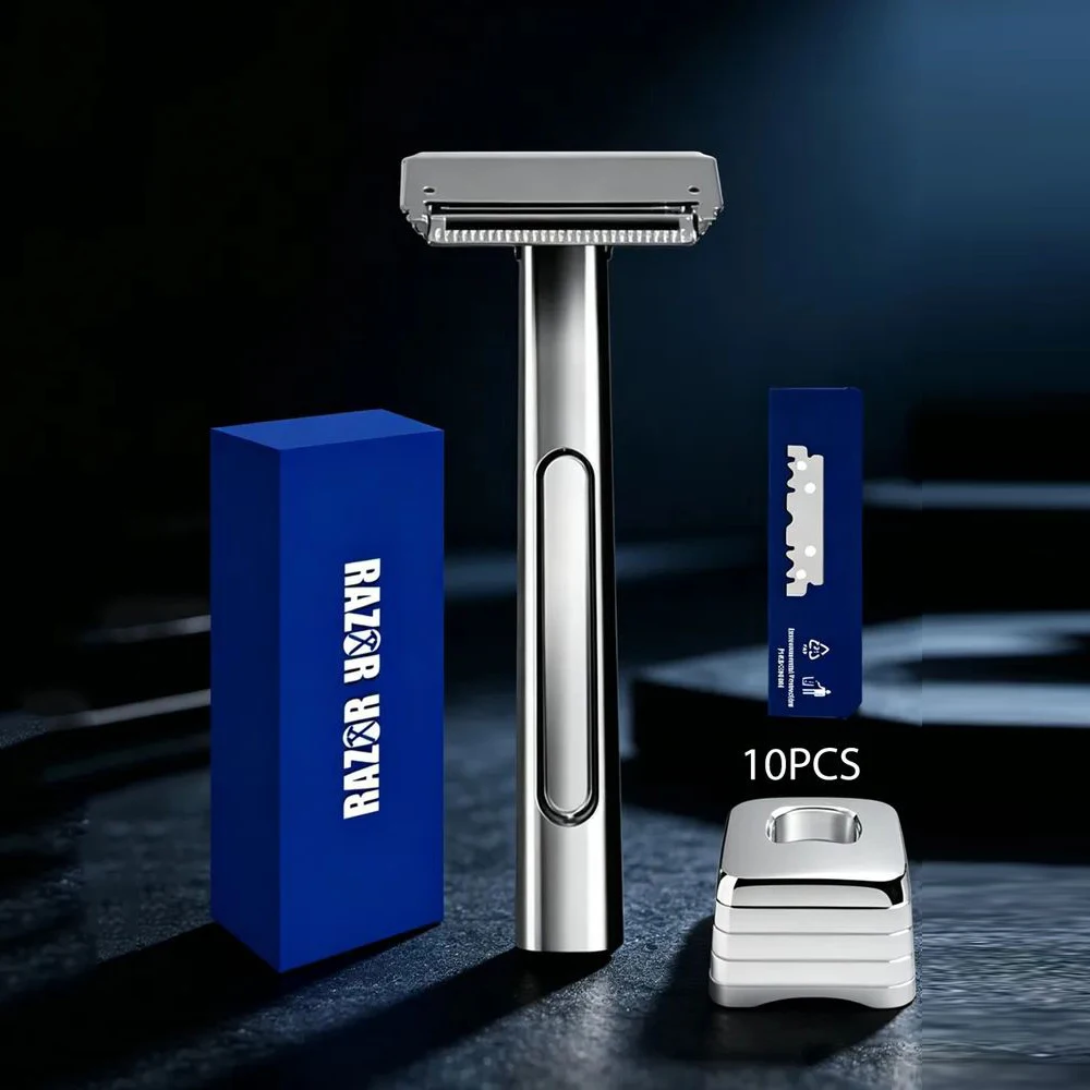 rzaclea-premium-wet-shaving-kit-safety-razor-with-stand-brush-luxury-grooming-gift-set-for-men