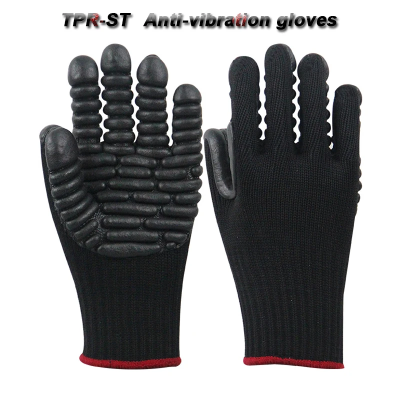 

TPR-ST mechanical Shock Resistant Gloves drill mining damping protective gloves ride drill polished foam safety gloves