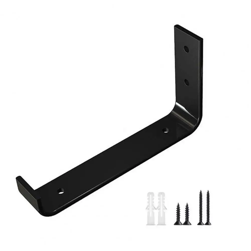 Durable Tripod for Audio Equipment Wrought Iron Tripod with Chip-free Finish Heavy Duty Iron Wall Triangle Bracket for Shelves