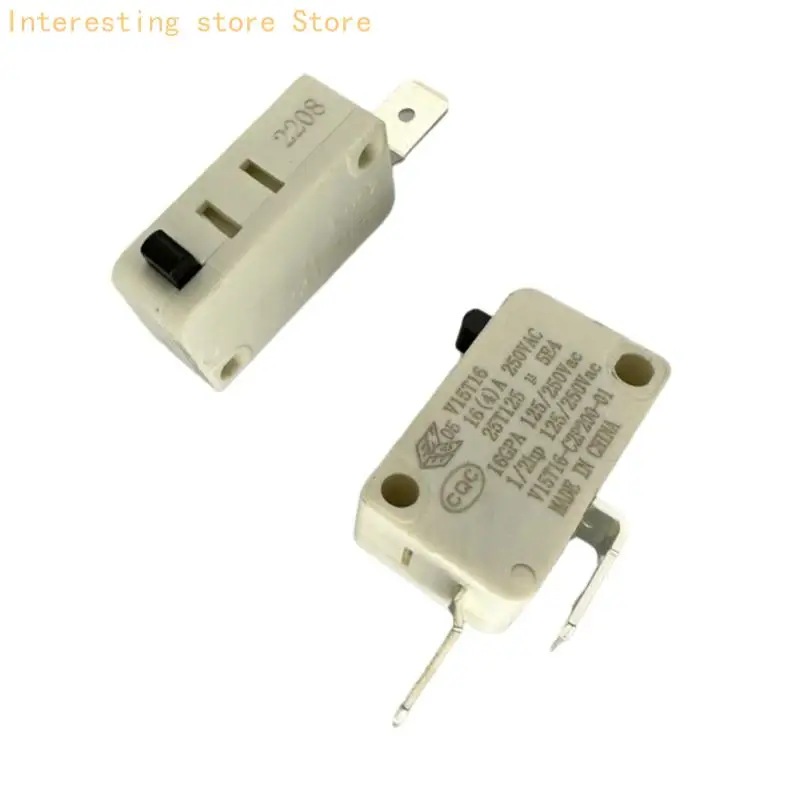 Industrielle Steuerkontakteinheit V15T16-C2P200-01 16A 250VAC 1NO Drucktastenteil für Endlagen, Gerätereparatur und 55KC – Detail 8