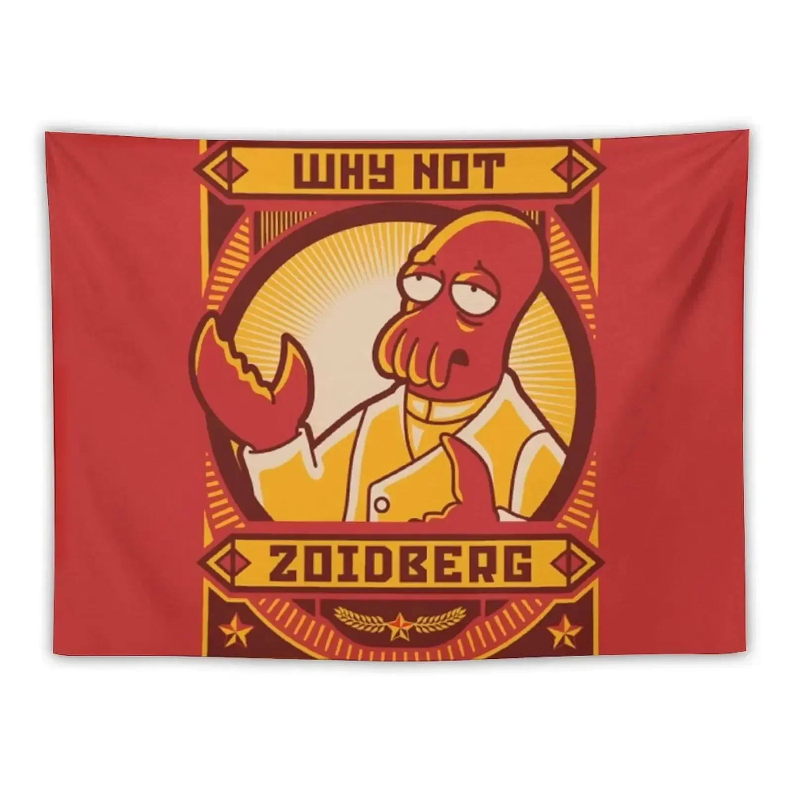 

Why Not Zoidberg Shirt Tapestry Decoration Bedroom Room Decor For Girls Tapestry