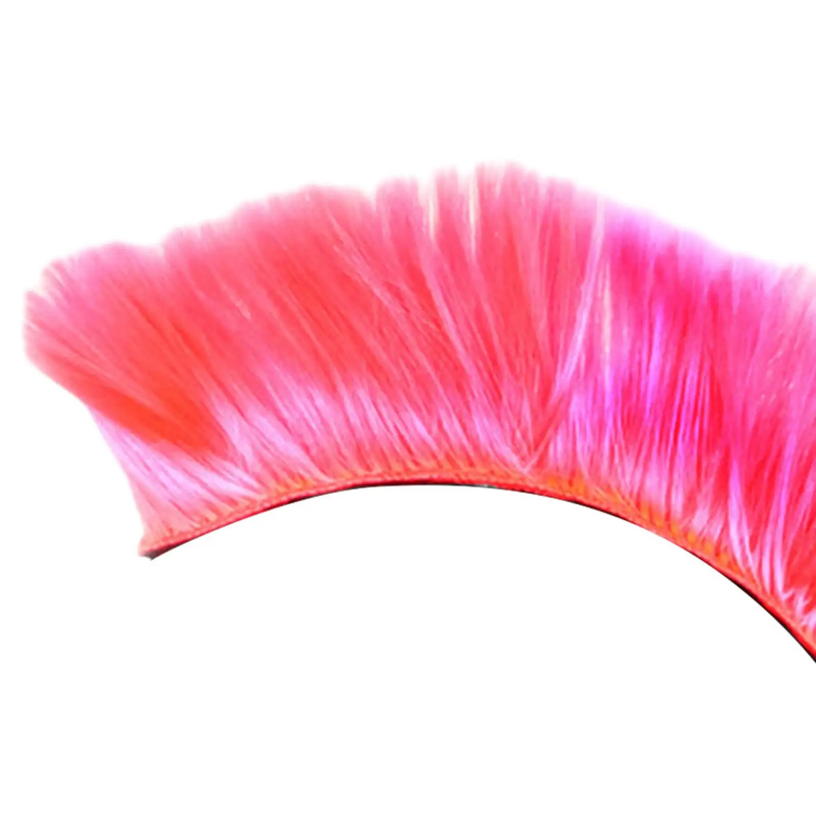 

Motorcycle Helmet Wig Hair Patch Punk Style PET Fiber Headband for Cycling Helmet Vintage Bike Cosplay