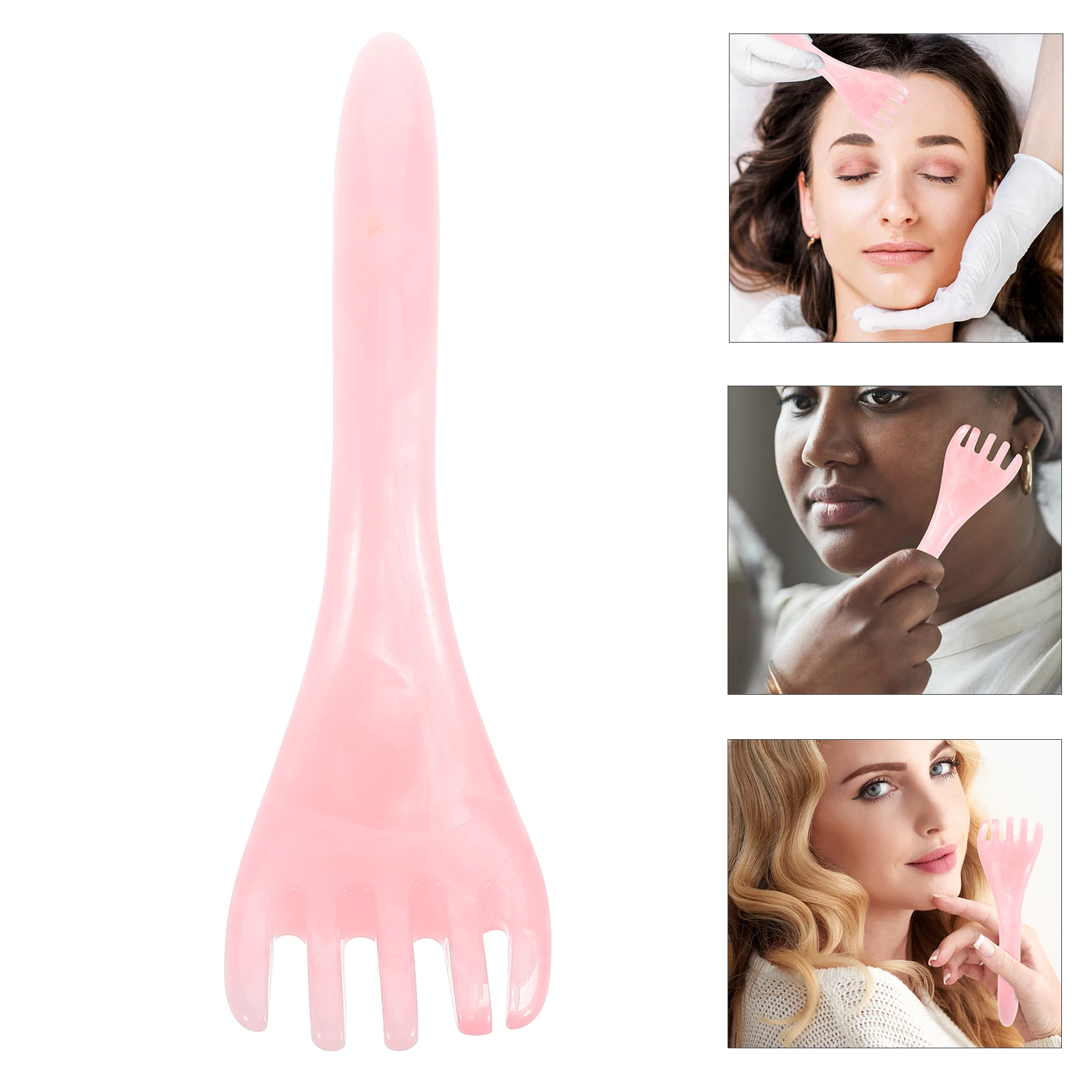

Resin Five Claw Head Gua Sha Comb Scalp Massager Tool Manual Hair Scrubber Massage Comb Scalp Relaxation Head Scratcher