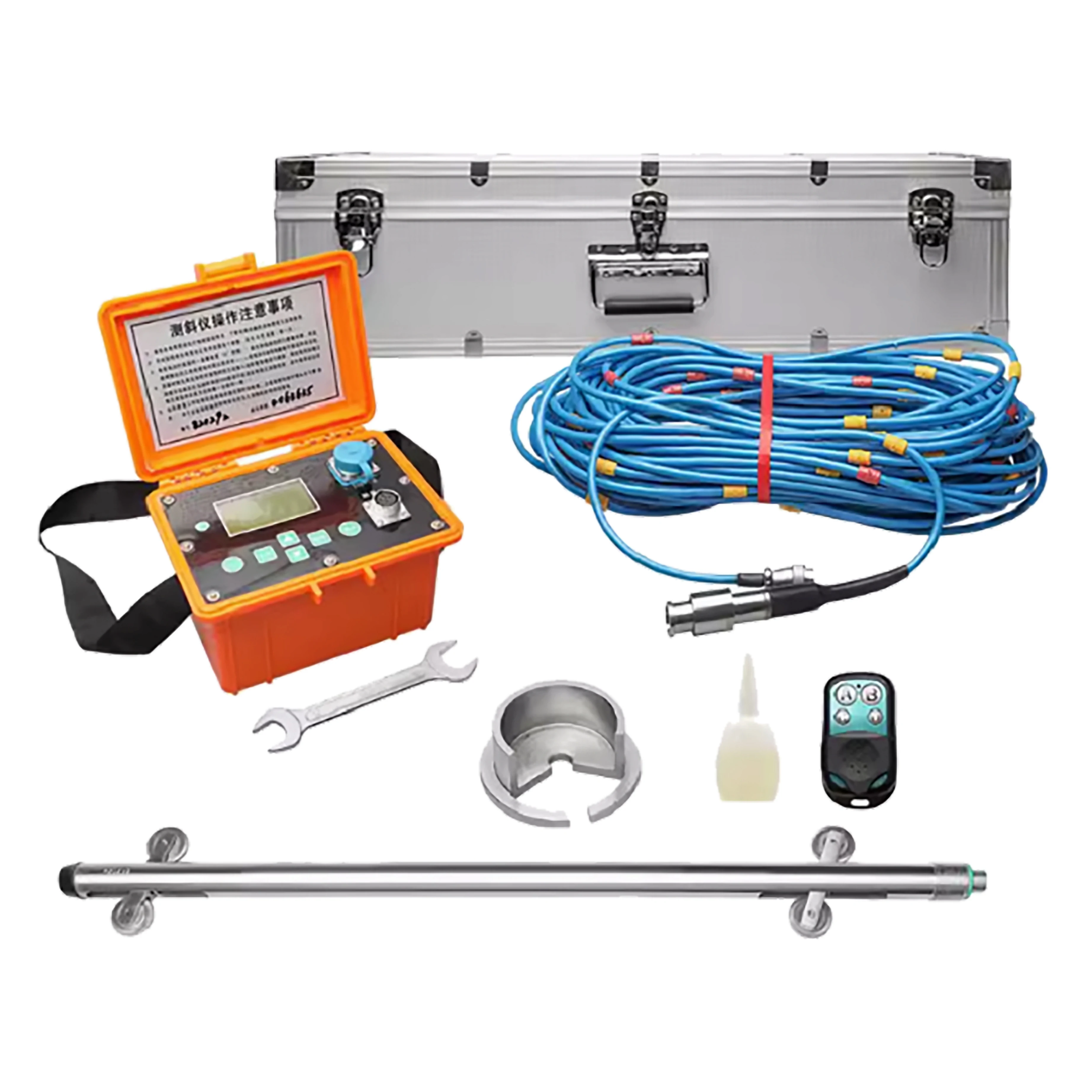 Portable Drilling Digital Inclinometer Wireless Geological Monitoring