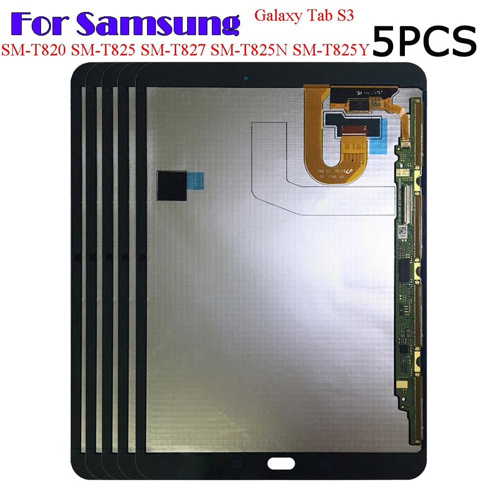 

5PCS 9.7" LCD replacement For Samsung Galaxy S3 T820 T825 T827 T825N0 T825Y LCD display touch screen Digitizer Assembly