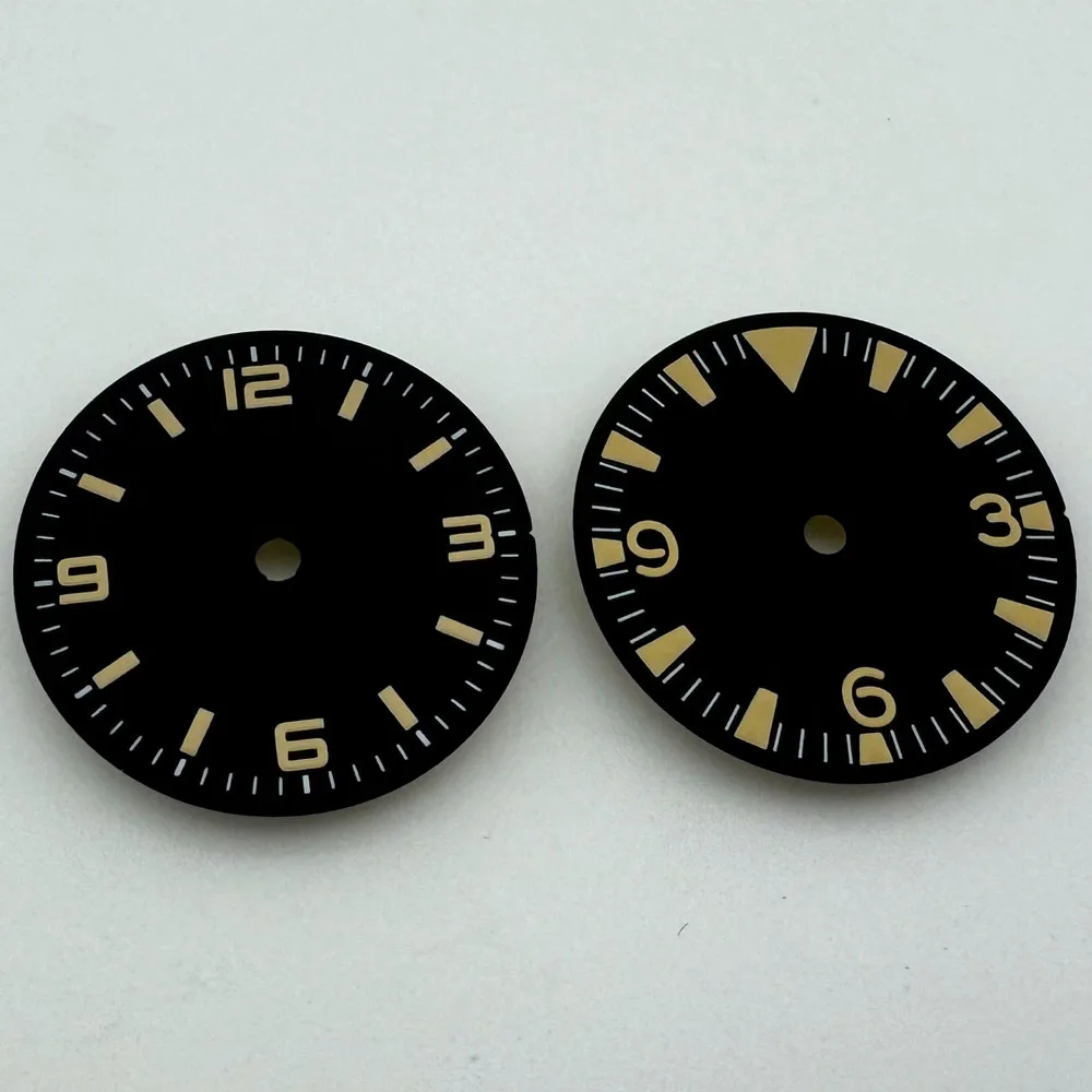 28.6 ملم قرص معقم مضيء مناسب NH34 NH35 NH36 حركة ميكانيكية #1