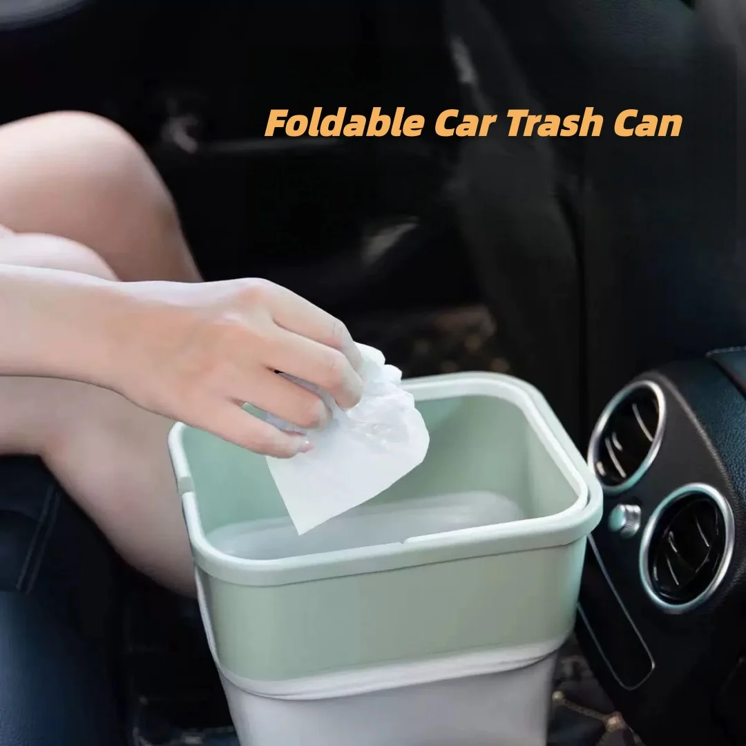 1Pc Multi-funktionale Faltbare Wasserdichte Auto Mülleimer Mini Auto Mülleimer Müll Container Abfall Organizer für Auto zubehör