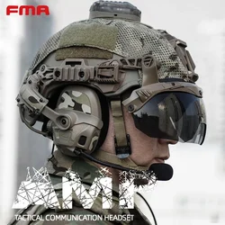 2024 FMA Full Digital Dual DPS AMP FCS-Tactical Headset comunicazione riduzione del rumore accessori militari attrezzatura della polizia PTT V60