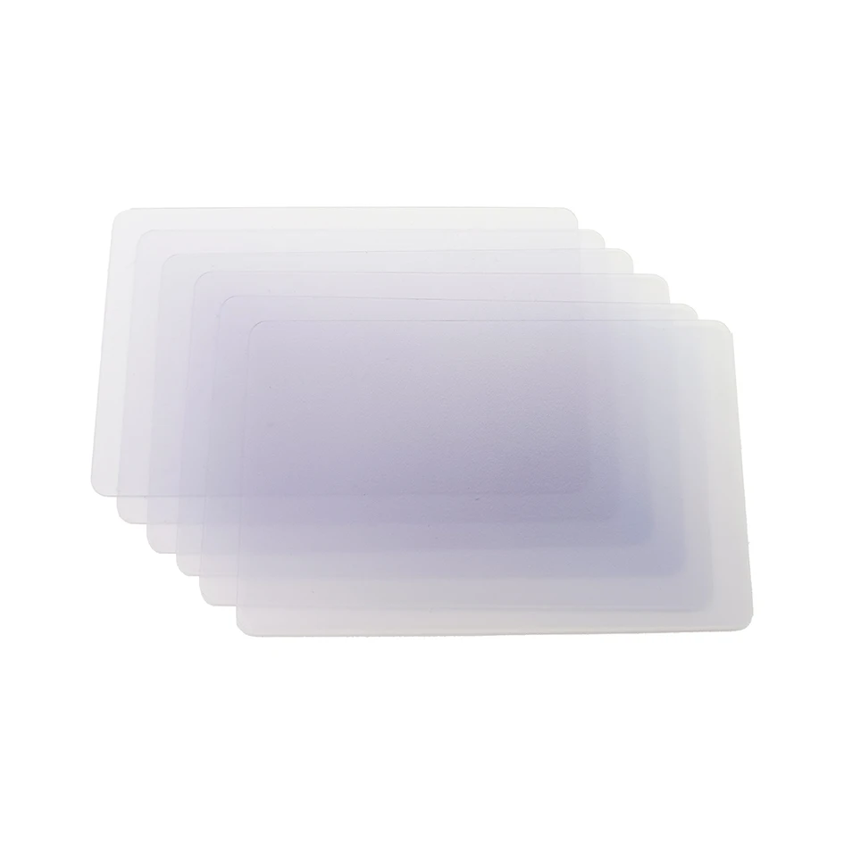 

Transparent split-screen card mobile phone repair card prying tool card PVC blank white card customizable wholesale available