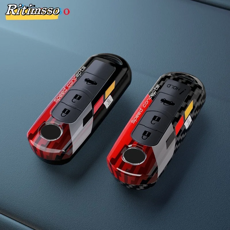 Car Remote Key Case Cover Shell For Mazda 2 3 5 6 BL BM GJ Atenza Axela Demio CX-3 CX3 CX-5 CX5 CX7 CX-9 CX8 Key Car Accessories