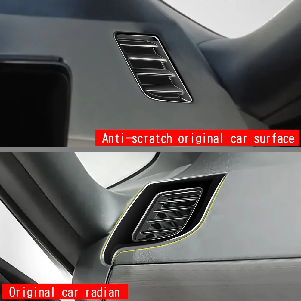 

Для Nissan SERENA C28 2022 2023, аксессуары для интерьера, верхняя боковая крышка для кондиционера, вентиляционная крышка, декоративная рамка