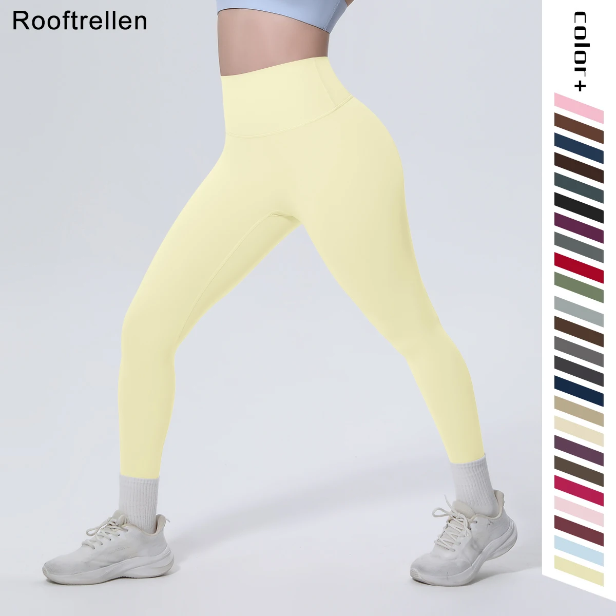 Sports Running Fitness Yoga Pants for Woman Solid Color High Stretch Quick Drying Yoga Pants Summer Outdoor Workout Trousers