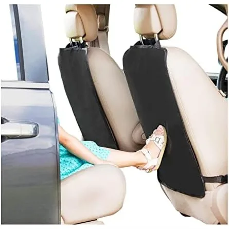 

2 Pack X-Large Kick Mats Backseat Protector, Durable Car Seat Back Protectors for Vehicles to Protect from Dirt Mud & Scratches