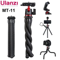 Ulanzi FT-01 MT-11 MT-33 Travel Flexible Octopus Smartphone DSLR SLR Vlog 2 in 1 Tripod for Camera Gopro 13 12 11 iPhone 16 15