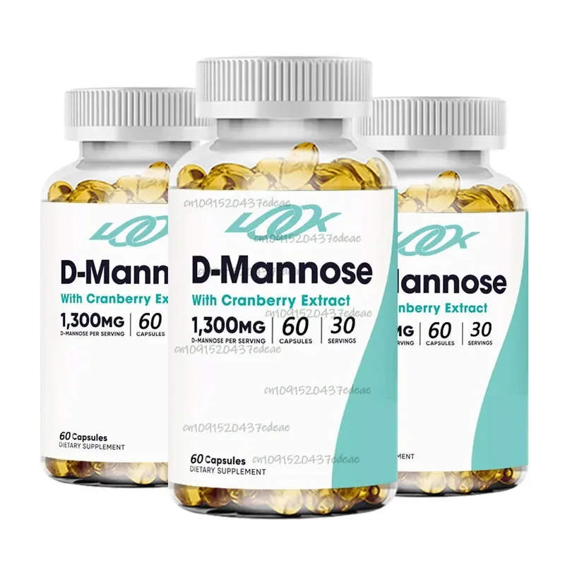 

Женский экстракт D-амантозы и клюквы, 1300 мг, без глютена, 60 капсул