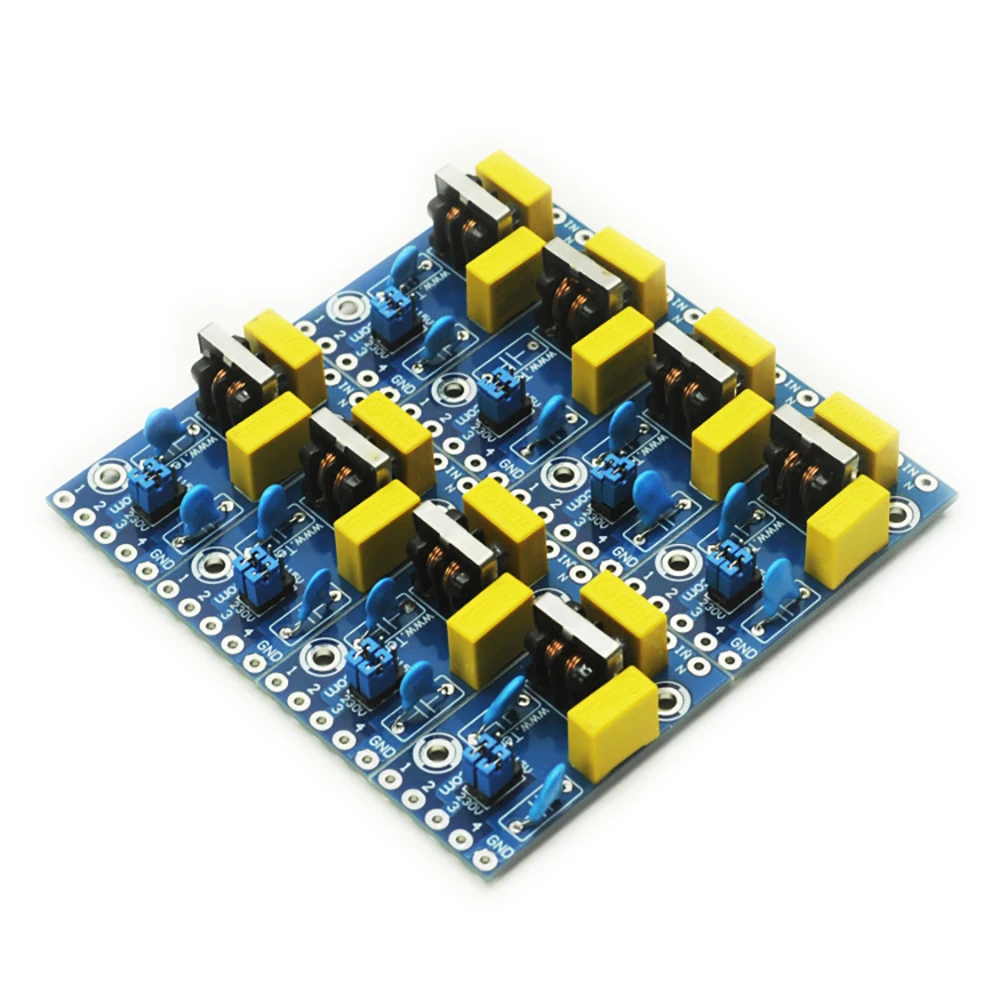 EMI 4A Power Filter Board Filtering Module For Pre-Amp DAC Headphone Amplifier Noise Impurities Power Purifier ac 110v 200v ac