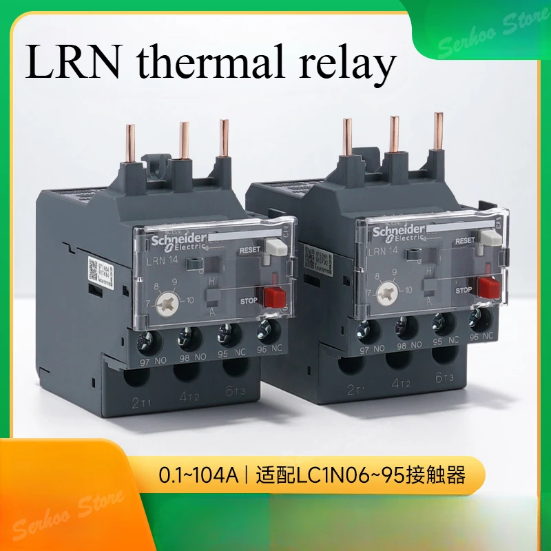 Triple pole thermal overload relay LRN10N LC1N AC contactor Thermal magnetic trip protector 32A