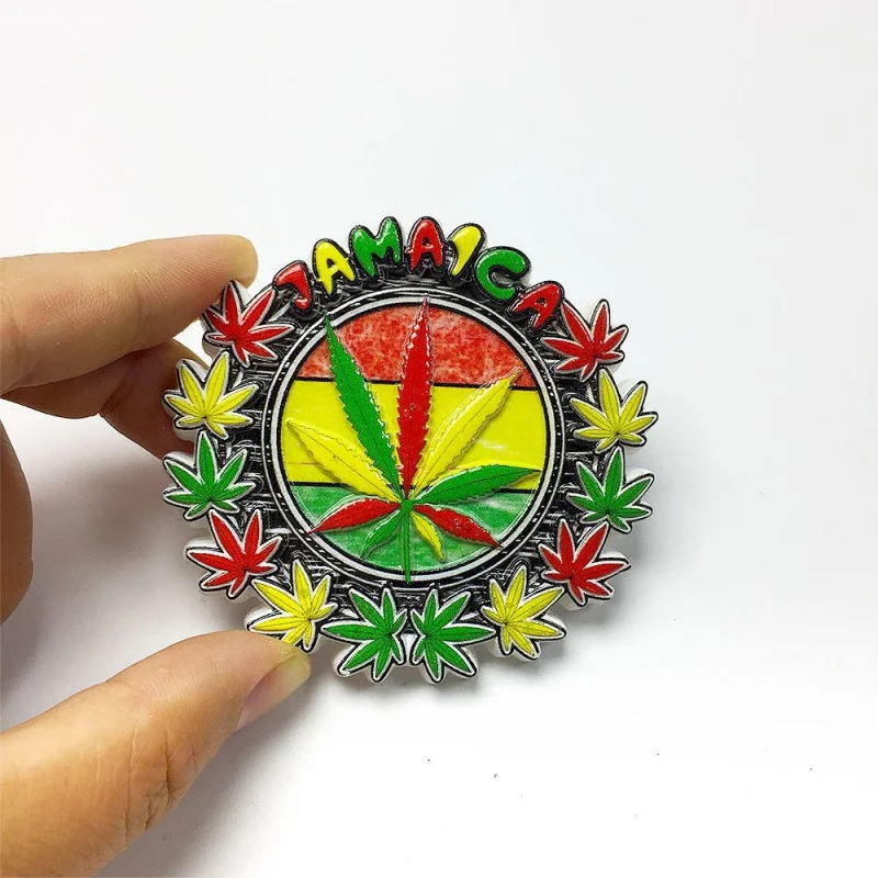 

Jamaica Culture Fridge Magnet - 3D Resin Aimants Frigo, Magnets for Fridge, Mini Magnets Refrigerator Magnets, Home Decor Items