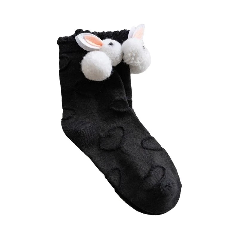 

Sweet Rabbit Calf Socks Cotton Bootie Socks Ankle Socks Spring Summer Socks Fashion Calf Socks for Women Girls 15UB