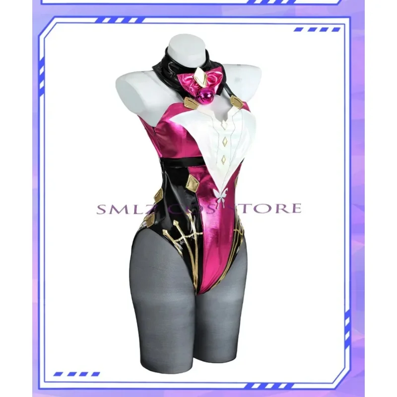 うさぎガール カフカ コスプレ ボディスーツ ゲーム 崩壊スターレール バニーガール カフカ セクシー ユニフォーム ウィッグ パーティー ロールプレイ ジャンプスーツ 女性用