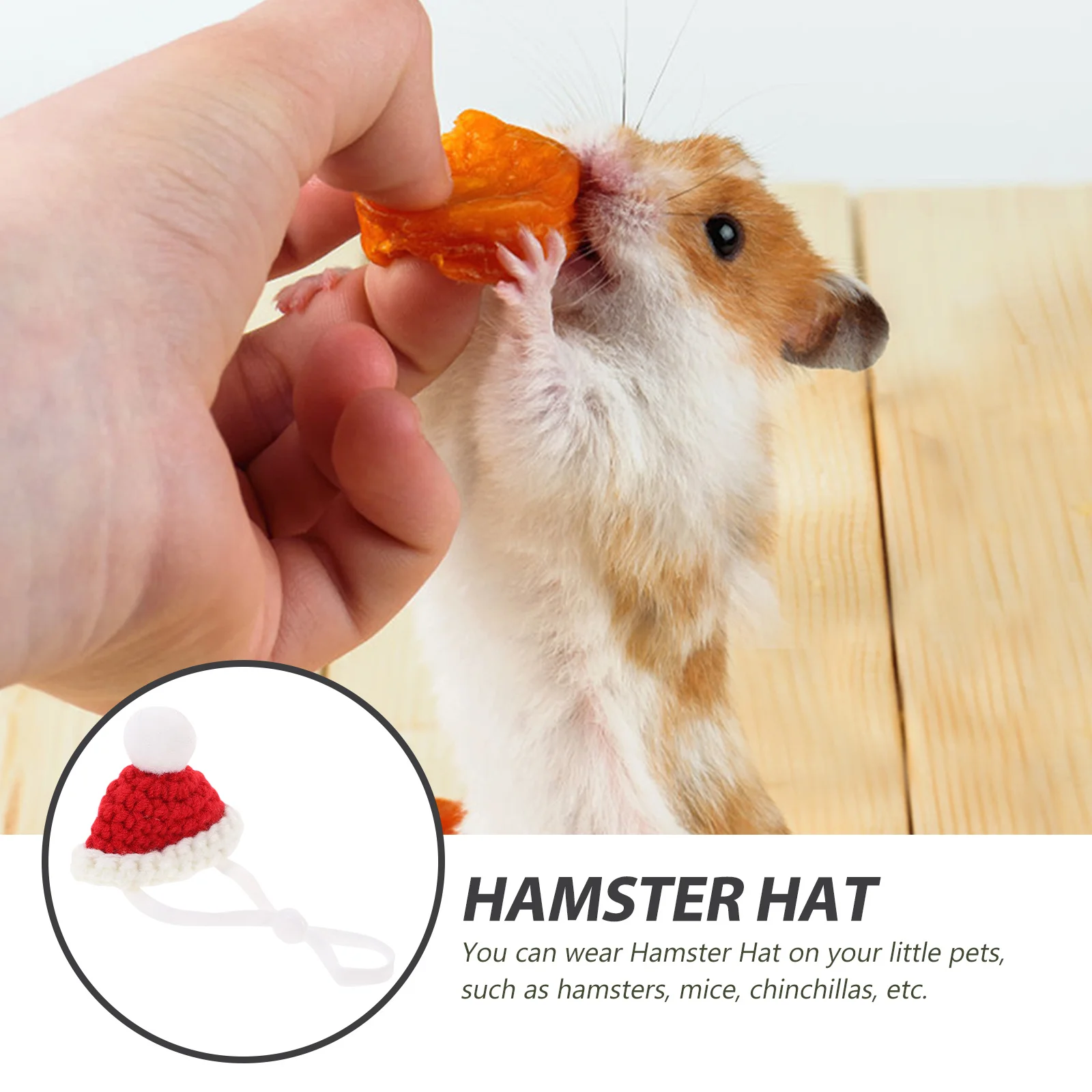 

Cosplay Party Decorative Small Animal Hat Accessory Small Pet Cosplay Costume Pet Knitted Hat Photo Prop