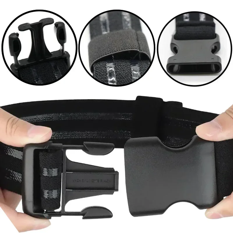 Tactical Elastic Anti-slip Thigh Belt for Gun Holster Drop Leg Band Strap Leg Hanger Quick Release Buckle