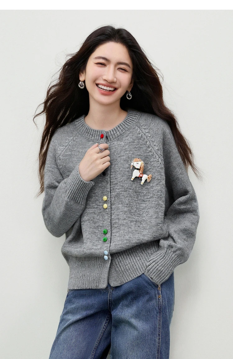 Grey Cardigans