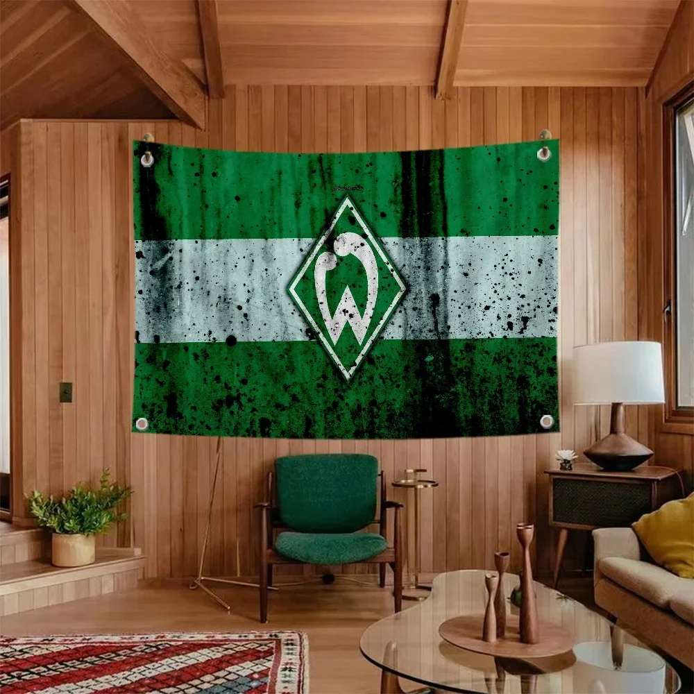 Flag Outdoor Decorations Penetration SV Werder Bremen Funny Flags and Banners Wall Decoration Lgbt Flag to Hang Room Decor Y2k