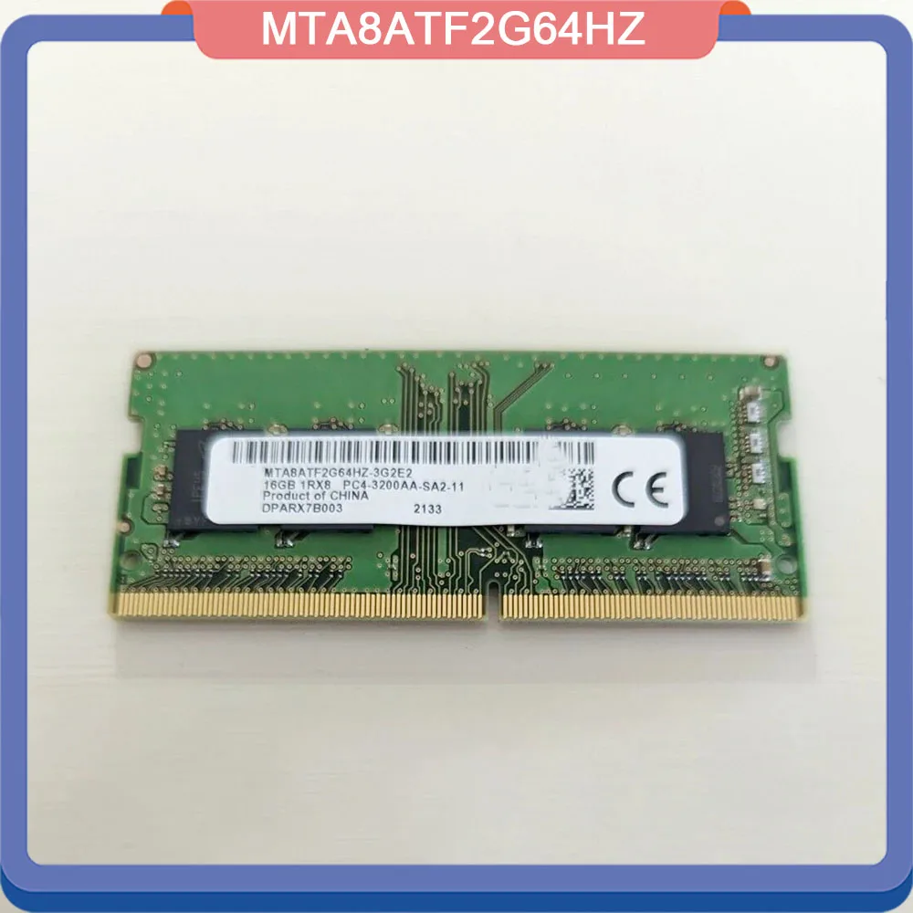 

Для ноутбука MT RAM 16GB 16G 1RX8 DDR4 3200 PC4-3200AA-SA2-11/E2, быстрая доставка, высокое качество