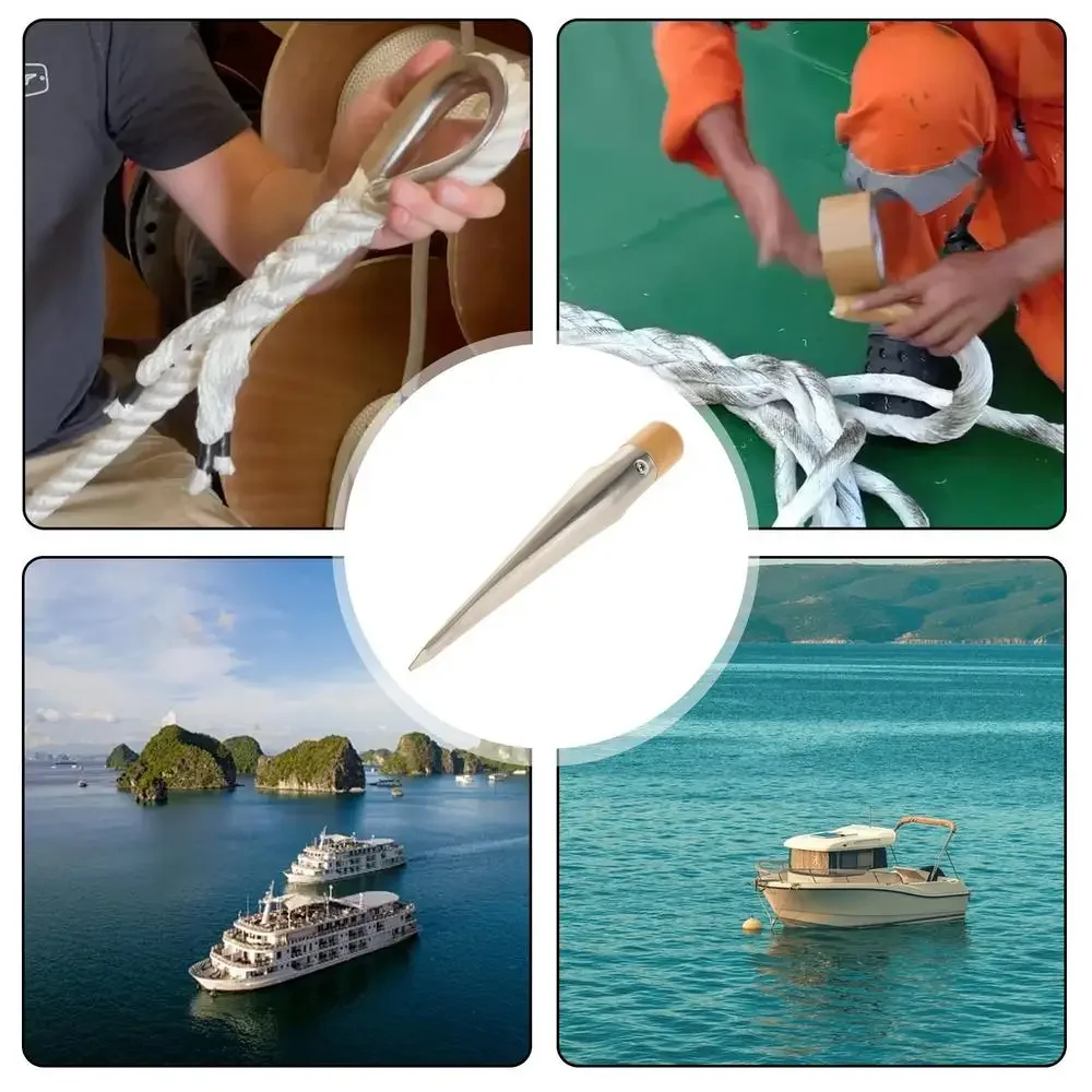 البحرية حبل الربط سبايك حبل الربط سبايك مع مقبض الربط أداة أسلاك الفولاذ حبل الربط أداة مساعدة #3