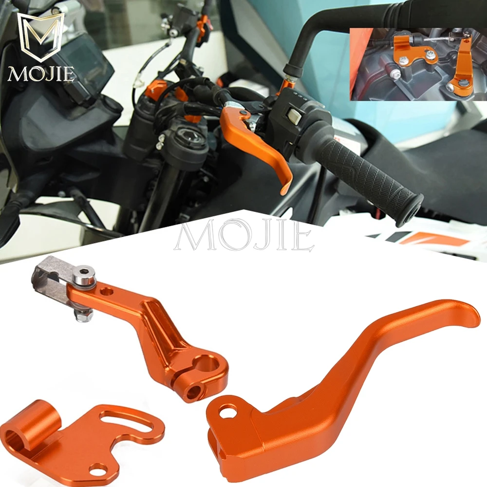 

Easy Pull Clutch Lever System 2 fingers shorty stunt clutch levers For 890Adventure 890ADV 890 ADVENTURE S/R 2020 2021 2022 2023