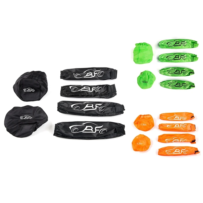 Couvercle d'amortisseur pour démarreur, filtre à air, pièces de rechange, accessoires pour 1/5 RC Bumosquito Car Gardens I ROVAN KM BAAlban, vert