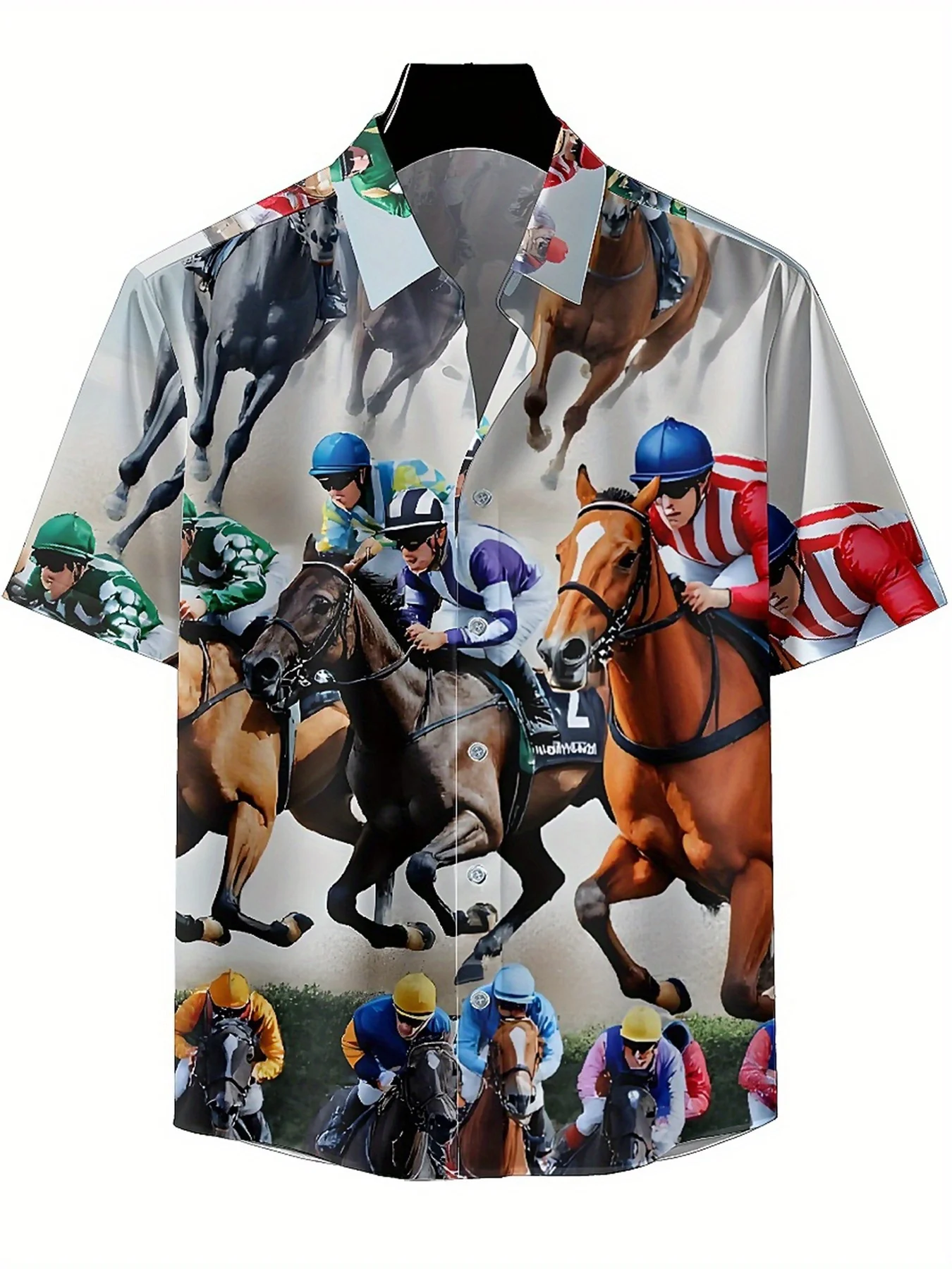 Erkek Büyük Beden Hawaii Gömle - Summer Equestrian Clothing incelemesi ve fiyatı