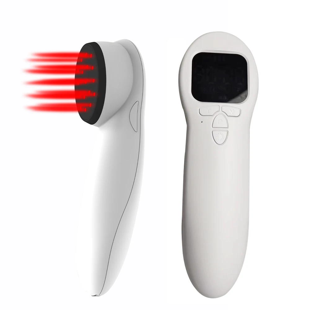 808 nm 650 nm tragbares Typ-C-USB-Anschluss Tierarzt-Therapie-Behandlungengerät für arthritische Hunde, Katzen, Haustiere