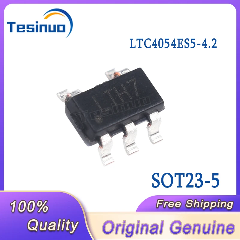 20/PCS New Original LTC4054 LTC4054ES5-4.2 LTH7 Lithium Battery charging chip IC Silkscreen LTH7 SOT23-5 In Stock