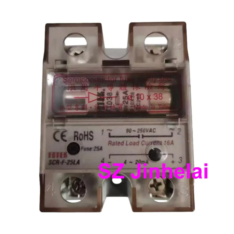 Authentic Original FOTEK Single phase Insurance Solid State Relay Thyristor Module SCR-F- 25LA 40LA 25LA-H 40LA-H