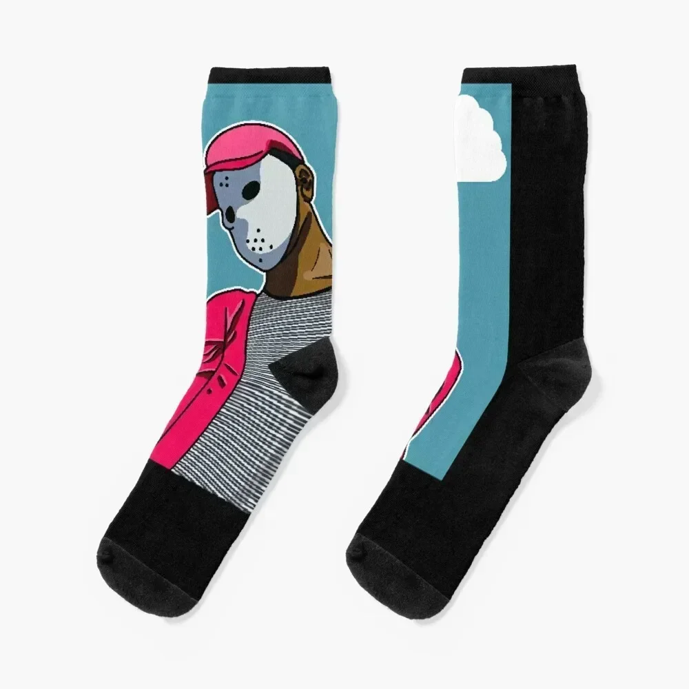 

Ski Mask the Slump God Socks hiphop FASHION funny sock fashionable Woman Socks Men's cool shoes ankle Socks Female Men's