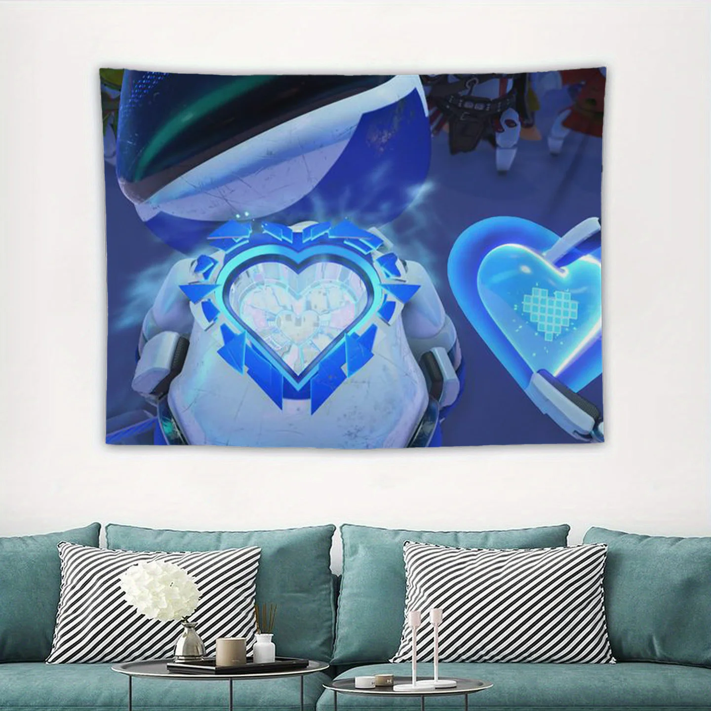 

Cartoon A-Astro B-Bots Game Best of the Year Game Lover Tapestry Room Decoration Home Decor Bedroom Wall Hanging Fabric