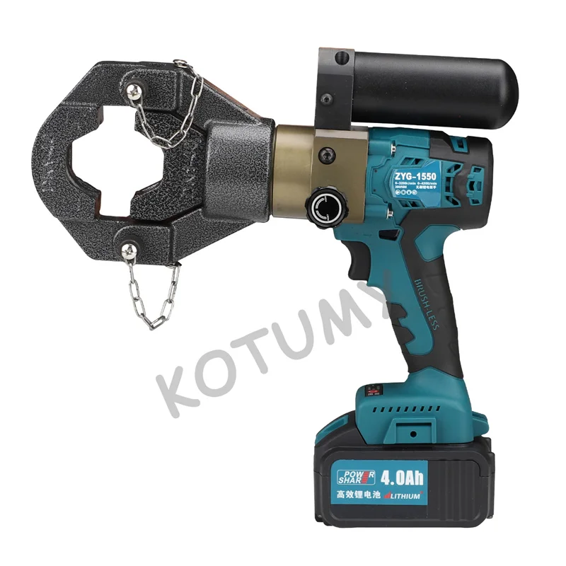 قابلة للشحن الفولاذ المقاوم للصدأ الأنابيب المكشكش ZYG-1550 الأنابيب الهيدروليكية العقص أداة كماشة الضغط