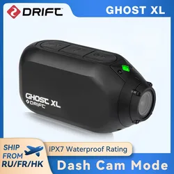 Drift Ghost XL Sport Action Camera Waterproof Live Stream Vlog 1080P Motorcycle Wearable Bike Bicycle Travel Helmet Cam WiFi