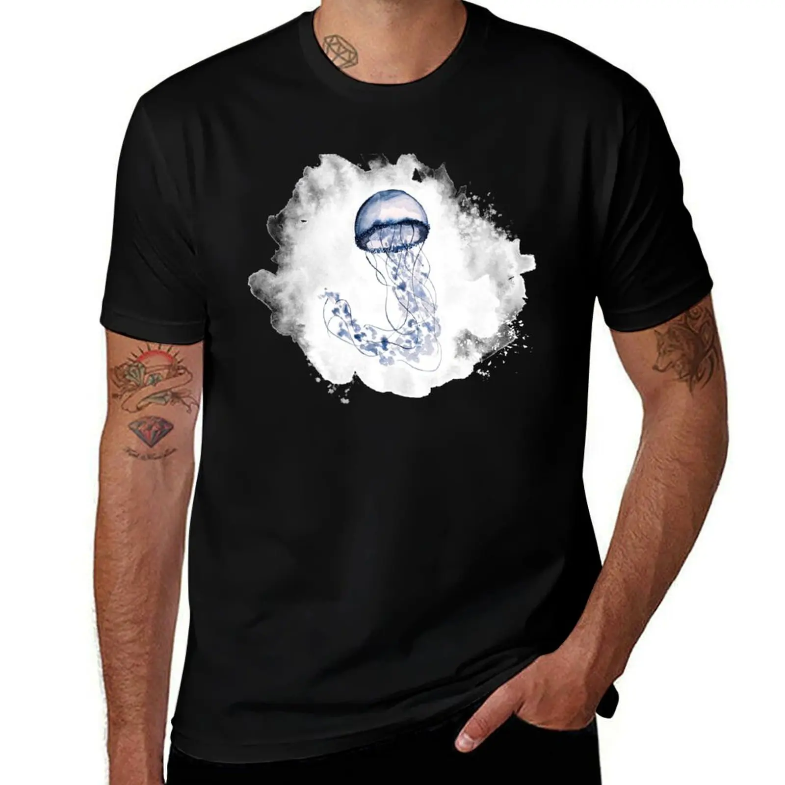 

jellyfish T-Shirt Sun Block Outdoor T-Shirt