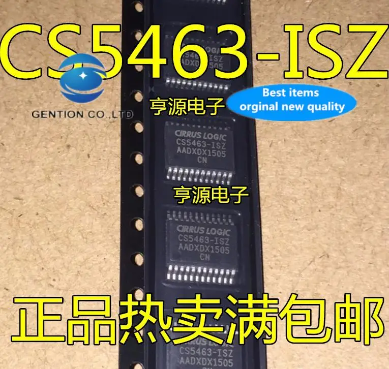 

10 шт. 100% оригинал, новинка, в наличии CS5463-ISZ CS5463 SMD SSOP24, однофазная двунаправленная микросхема питания/энергии