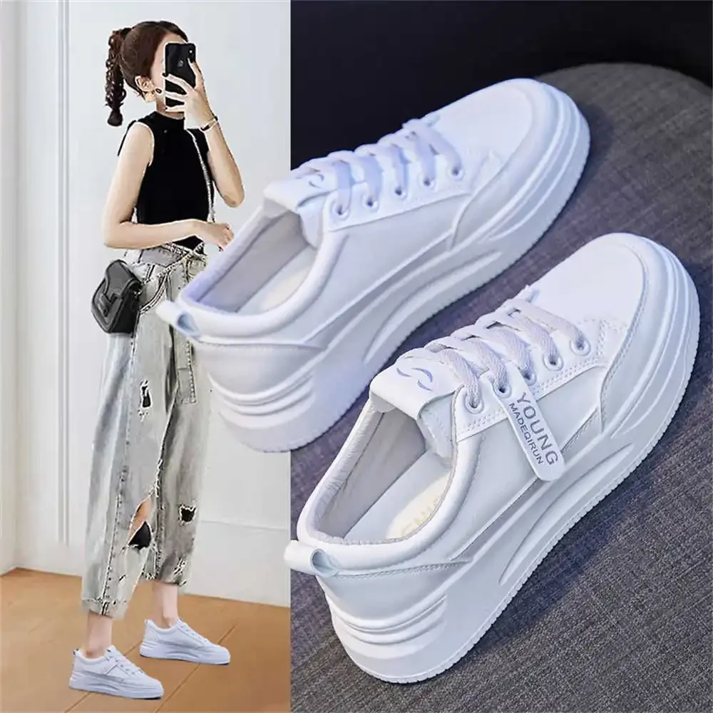 Round Toe 35-40 Woman\'s Luxury Brand Design Sneakers Vulcanize 2024 Summer Purple Shoes Sports Caregiver Teniss Funky